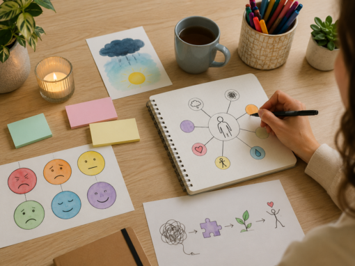 From Overwhelmed to Organized: Visual Tools for Mapping Emotions and Building Coping Plans (2HR)